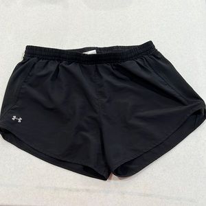 Womens Underarmor shorts with inside liner